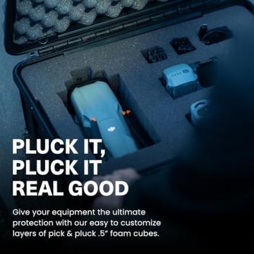 18" Waterproof Hard Case - Customizable Foam Storage Solution