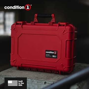 18" Waterproof Hard Case - Customizable Foam Storage Solution