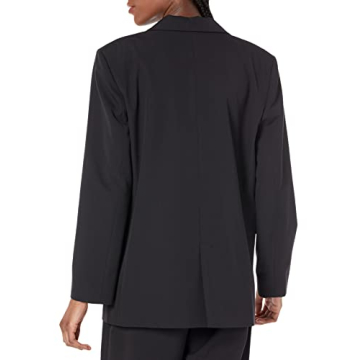 Ramona Loose Fit Boxy Blazer for Women in Black