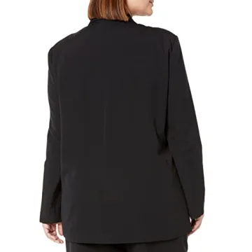 Ramona Loose Fit Boxy Blazer for Women in Black