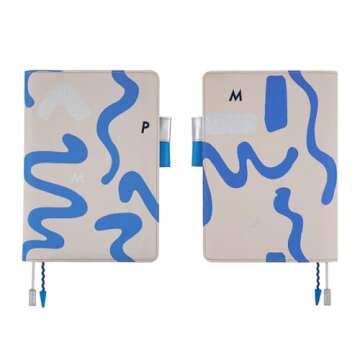 Hobonichi Techo Cousin Cover by PAMM in Ocean Design