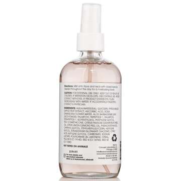 Advanced Clinicals Vitamin C Face Toner W/Ferulic Acid & Rosewater, Antioxidant Facial Mist Spray Fo...