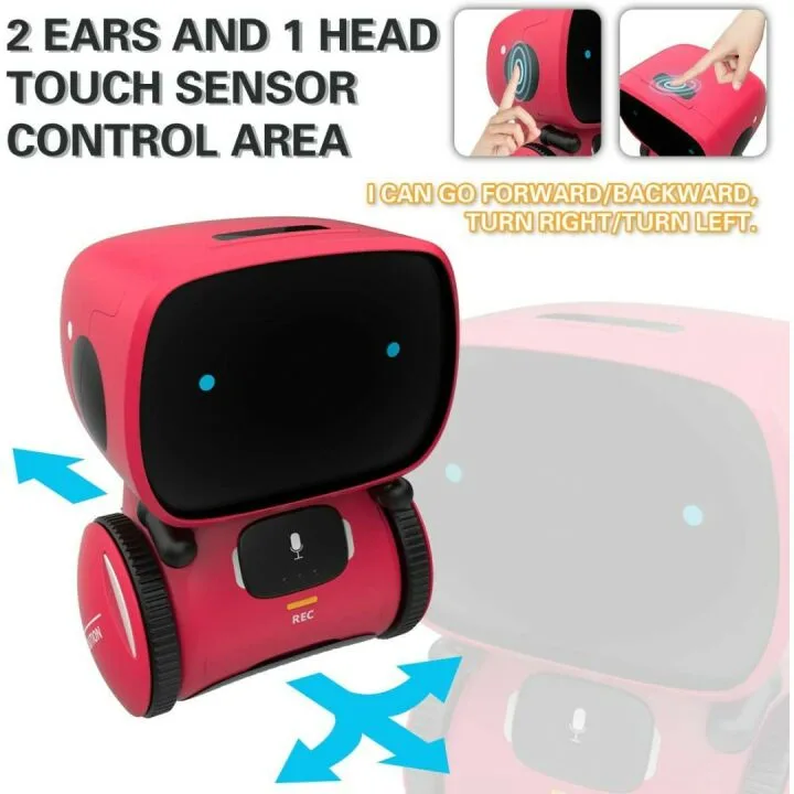 98K Kids Smart Robot Toy Ages 3+, Voice Control