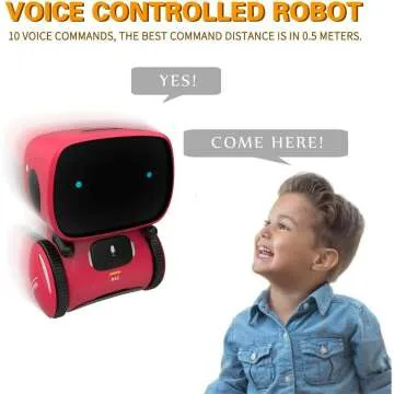 98K Kids Smart Robot Toy Ages 3+, Voice Control