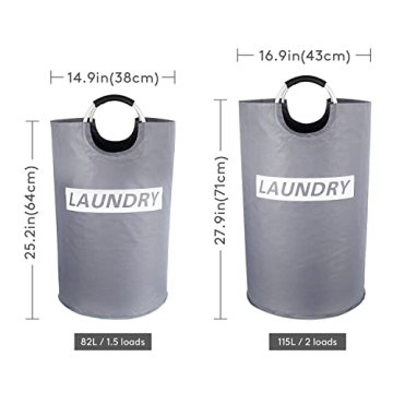 Lifewit 100L Large Laundry Basket - Collapsible and Durable