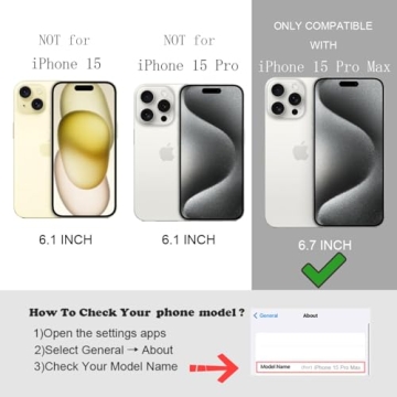 UEEBAI Magnetic for iPhone 15 Pro Max Case, Bow Case Compatible with MagSafe, Wireless Slim Clear Ribbon Aesthetic Phone Case Anti-Yellowing Shockproof Protective Cover for Women Girl - Pink