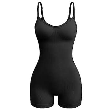 OQQ Women's Comfort Body Suit for All Occasions