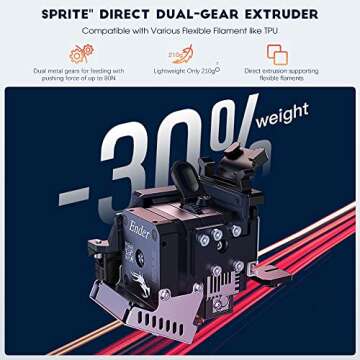 Official Creality Ender 3 S1 3D Printer with Direct Drive Extruder CR Touch Auto Leveling High Precision Double Z-axis Screw Silent Board Printing Size 8.6X8.6X10.6in, Upgrade Ender 3 V2 for Beginners