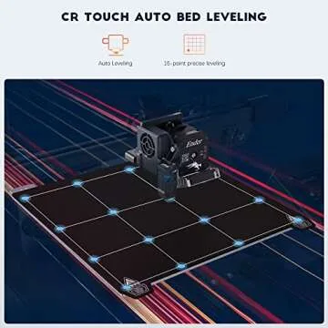 Official Creality Ender 3 S1 3D Printer with Direct Drive Extruder CR Touch Auto Leveling High Precision Double Z-axis Screw Silent Board Printing Size 8.6X8.6X10.6in, Upgrade Ender 3 V2 for Beginners