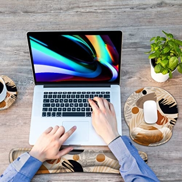 Ergonomic Memory Foam Wrist Rest Set for Comfort