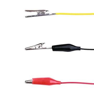 ELEGOO 30 PCS Alligator Clip Test Leads Set for Easy Testing