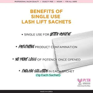 CLIONE PRIME Lash Lift Kit - 97 Pcs Eyelash Lift Kit, 15 Times Use Eyelash Perm Kit, Suitable for Salon & Home Use - Professional Korean Semi Permanent Curling Perming Wave Kit