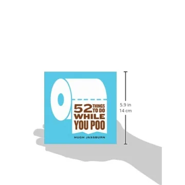52 Things to Do While You Poo Funny Bathroom Activity Book