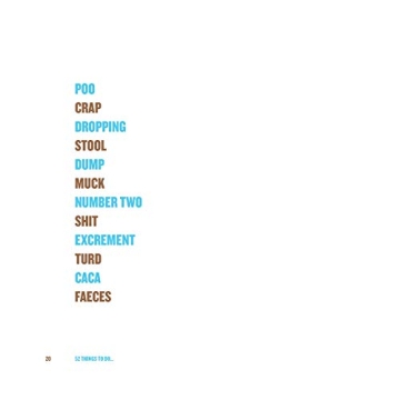 52 Things to Do While You Poo Funny Bathroom Activity Book