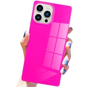 Pevezeda Neon Series Designed for iPhone 15 Pro Max Case 6.7 Inch, Cute Retro Bright Design Shockpro...