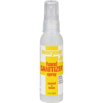 Hand Sanitizer Spray, Coconut Lemon, 2-oz.