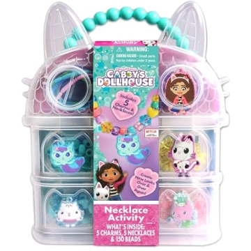 Gabby’s Dollhouse Necklace Set for Creative Kids