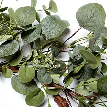 Beautiful VGIA Eucalyptus Wreath for Home Decor