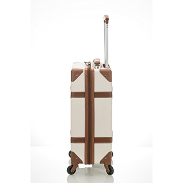 Rockland Stage Coach 20-Inch Stylish Carry-On Trunk