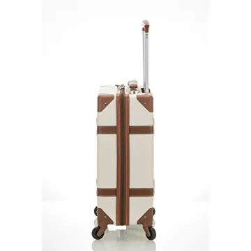 Rockland Stage Coach 20-Inch Stylish Carry-On Trunk