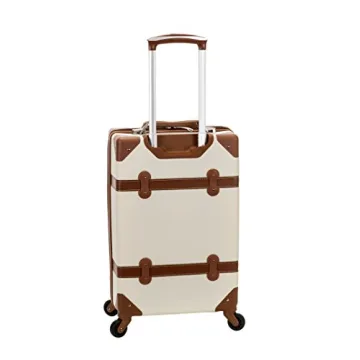 Rockland Stage Coach 20-Inch Stylish Carry-On Trunk