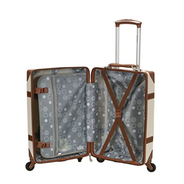 Rockland Stage Coach 20-Inch Stylish Carry-On Trunk