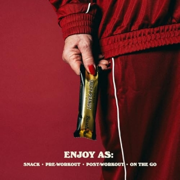 Barebells Protein Bars Salty Peanut - 12 Count, 1.94oz Bars with 20g of High Protein - Chocolate Protein Bar with 1g of Total Sugars - Perfect on The Go Protein Snack & Breakfast Bar