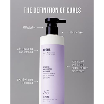 AG Re:Coil Curl Activator Cream for Soft, Defined Curls