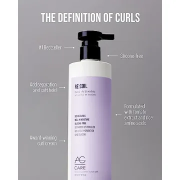 AG Re:Coil Curl Activator Cream for Soft, Defined Curls