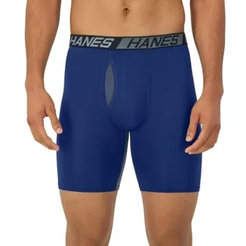 Hanes Men's X-Temp Total Support Boxer Briefs