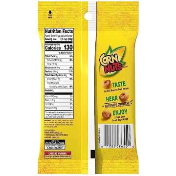 CORN NUTS Chile Picante con Limon Flavored Corn Kernels, Crunchy Corn Snack, Snack Box, Variety Packs Food for Adults, 4oz. (Pack of 12)