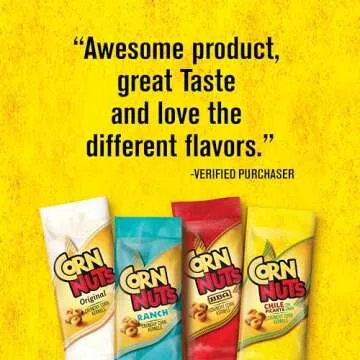 CORN NUTS Chile Picante con Limon Flavored Corn Kernels, Crunchy Corn Snack, Snack Box, Variety Packs Food for Adults, 4oz. (Pack of 12)