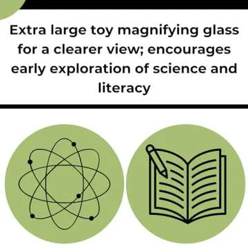 U.S. Toy Jumbo Magnifying Glass - Explore Clearly