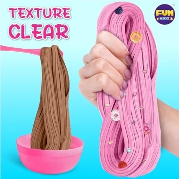 FunKidz DIY Ice Cream Butter Slime Kit for Girls 8-12