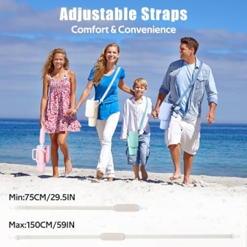 Slok Water Bottle Carrier with Adjustable Strap for 40 oz Tumblers