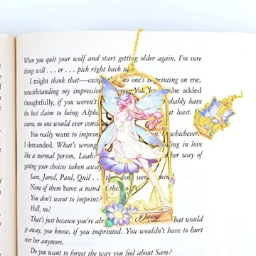 BLBMH Flower Fairies Bookmark for Book Lovers Gift