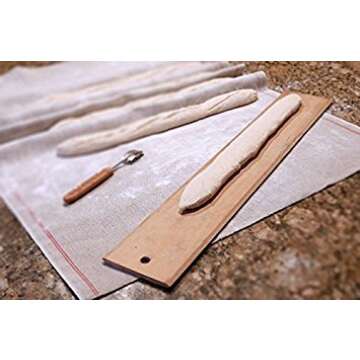 Breadtopia Baguette Bread Flipping Board (Dough Transfer Peel)