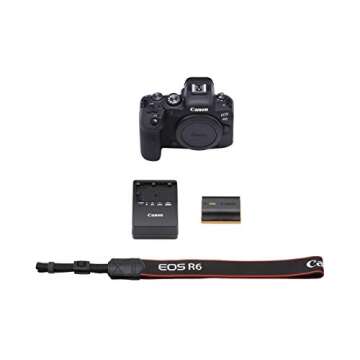Canon EOS R6 Mirrorless Digital Camera (Body Only) (Renewed)