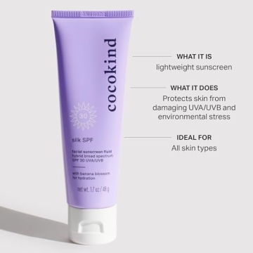 Cocokind Silk SPF 30 Mineral Sunscreen for All Skin