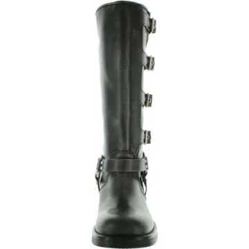 Steve Madden Women's Brocks Fashion Boot, Black Distressed, 11