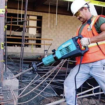 Makita 35 lb Demolition Hammer with Powerful 14 AMP Motor