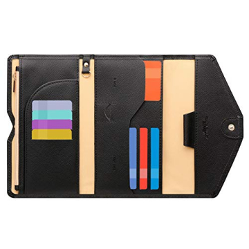 Zoppen RFID Blocking Travel Passport Wallet - Eco-Friendly & Multi-Functional