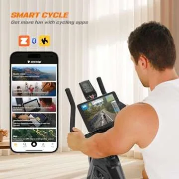 YOSUDA Light Commercial Exercise Bike for Home Magnetic Exercise Bike Stationary 350LB Capacity, Exe...