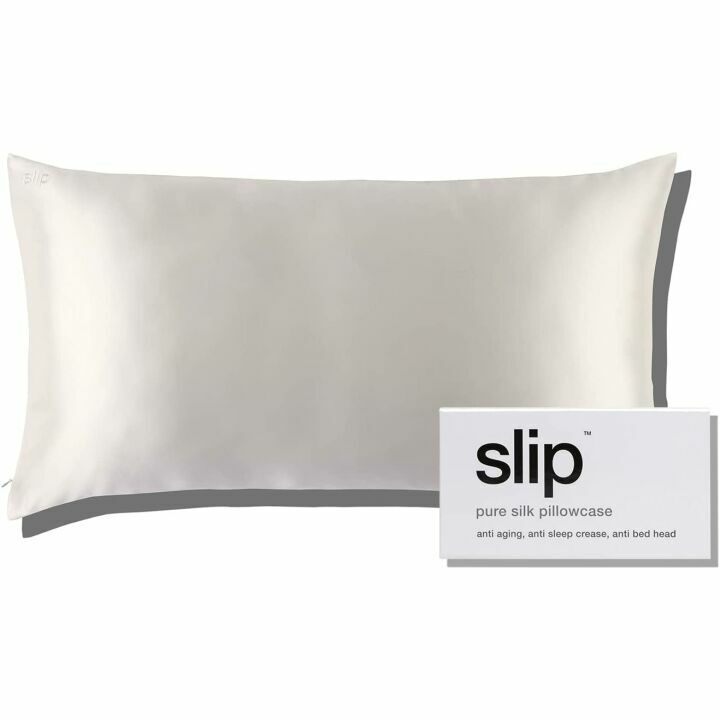 Pure Silk King Pillowcase - 100% Mulberry, White