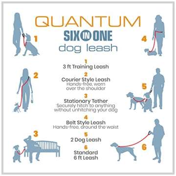 Versatile Kurgo 6-in-1 Dog Leash for Hands-Free Fun