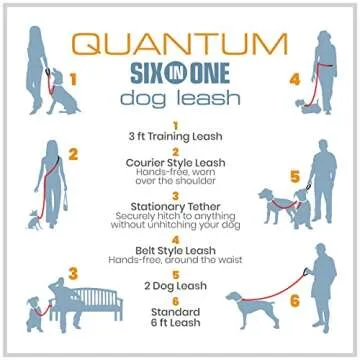 Versatile Kurgo 6-in-1 Dog Leash for Hands-Free Fun