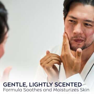 Nivea Men Sensitive Soothing Post Shave Balm with Vitamin E, Pro-Vitamin B5 and Chamomile Extract, Alcohol Free After Shave Balm for Men, 3 Pack of 3.3 Fl Oz Bottles