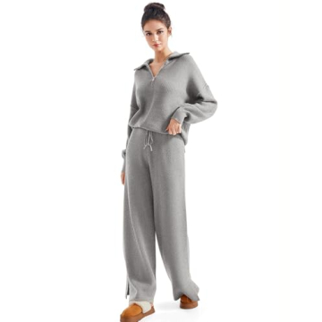 SUUKSESS Comfortable 2 Piece Lounge Set for Women