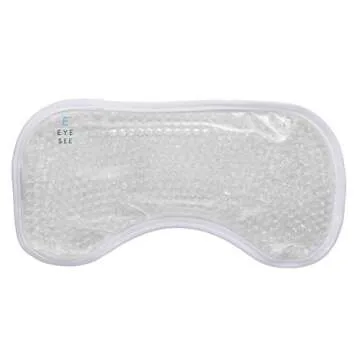 Eye See Plush Gel Eye Mask for Puffy Eyes, White - Cold Eye mask to Treat Dark Circles, Sinuses, Dry...