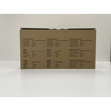 Brigii 3-in-1 Handheld Vacuum Cleaner, Cordless Car Vacuum for Small Messes, Hand Vacuum & Air Duster & Hand Pump, Mini Vacuum for Crevices, Keyboard Cleaner; 12V-M2